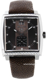TAG Heuer Monaco Grande Date Diamond Dial And Case WAW1316.EB0025